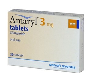 Снимка на Амарил таблетки 1 мг х 30
