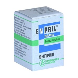 Снимка на Енприл таблетки 10 мг х 50