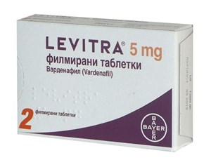 Снимка на Левитра таблетки 20 мг. х 4