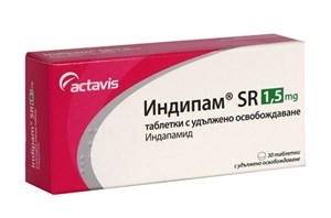 Снимка на Индипам sr таблетки 1. 5 мг. х 30