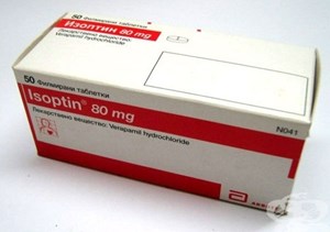 Снимка на Изоптин 80 мг х 50